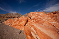 Rock Formations Near the Valley of Fire, Nevada