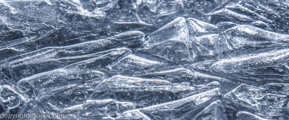 Ice Patterns - South Fork of the Shoshone River